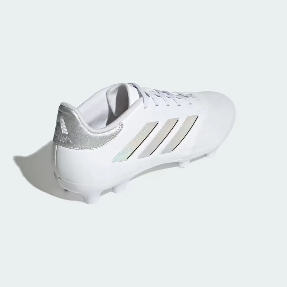 Adidas Copa Pure II League FG Football Boots (Cloud White/Cloud White/Silver Metallic)