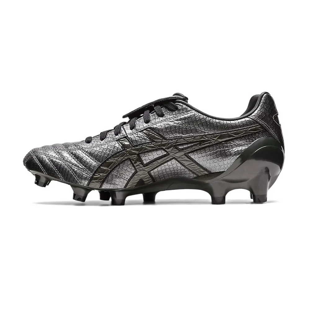 Asics Lethal Testimonial IT FG Football Boots (Gunmetal/Gunmetal)