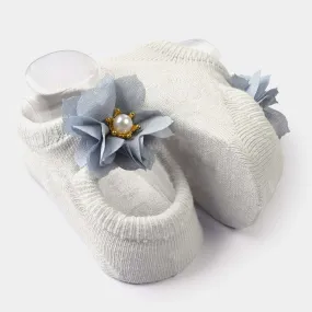 Baby Socks/Booties| Grey