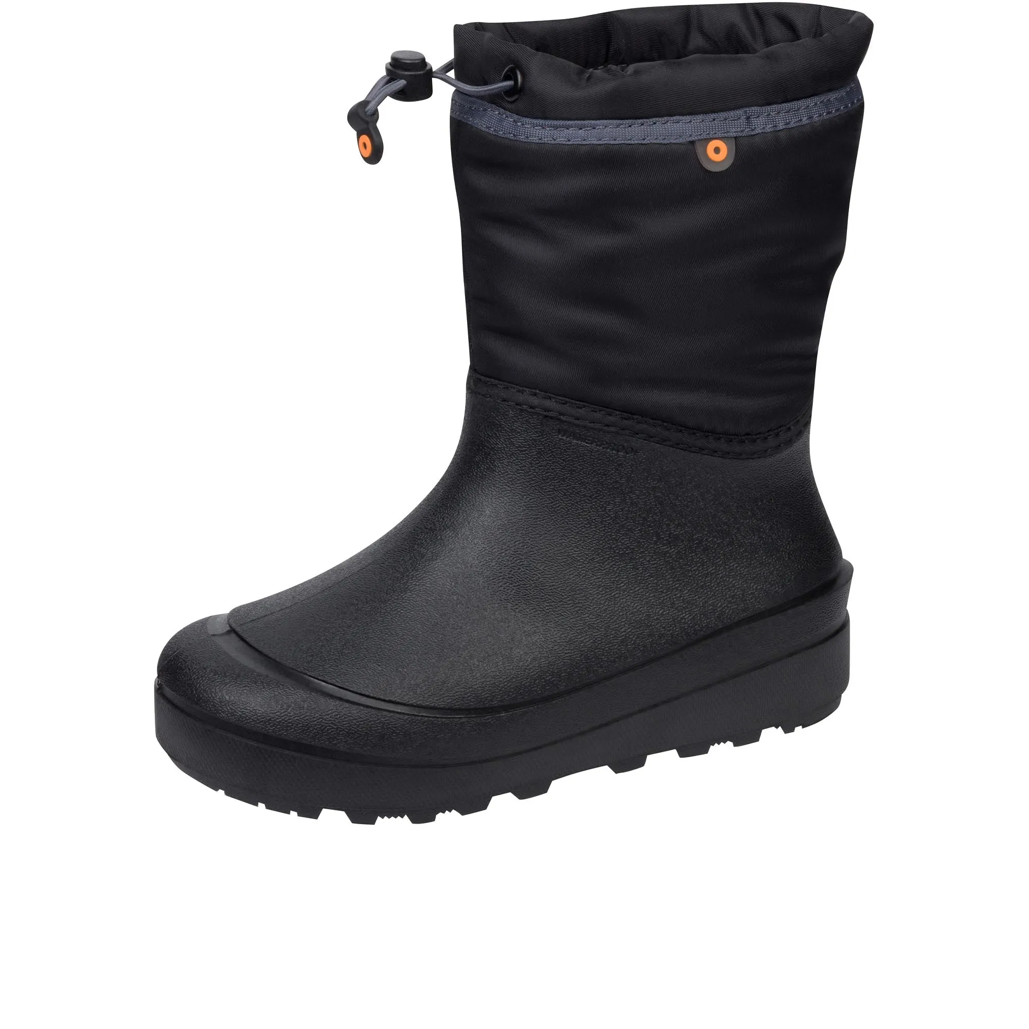 Bogs Childrens Snowshell Solid Black