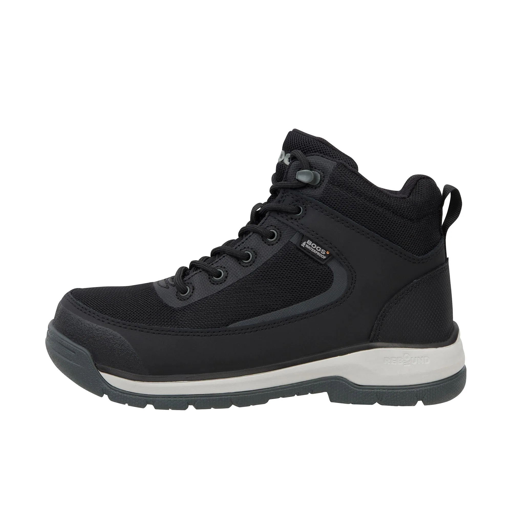 Bogs Womens Shale Mid Composite Toe Black