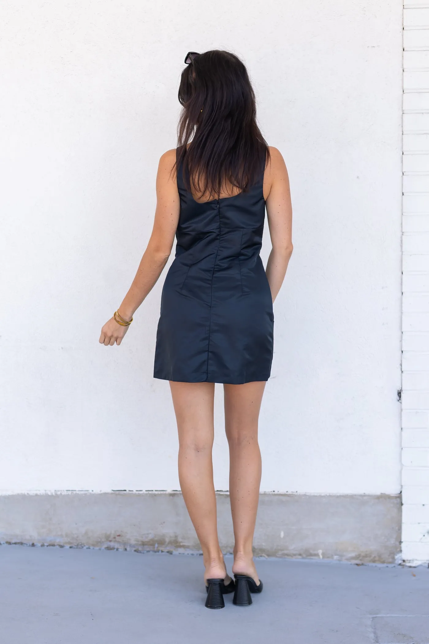 CIARA BLACK MINI DRESS