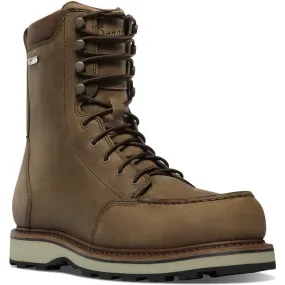 Danner Men's Cedar River 8" Moc Toe WP Hunt Work Boot -Brown- 14304