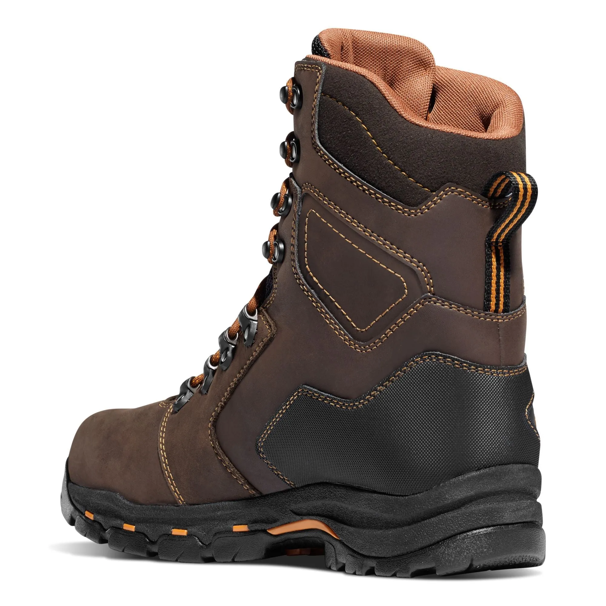 Danner Men's Vicious 8" Comp Toe WP Work Boot - Brown - 13868