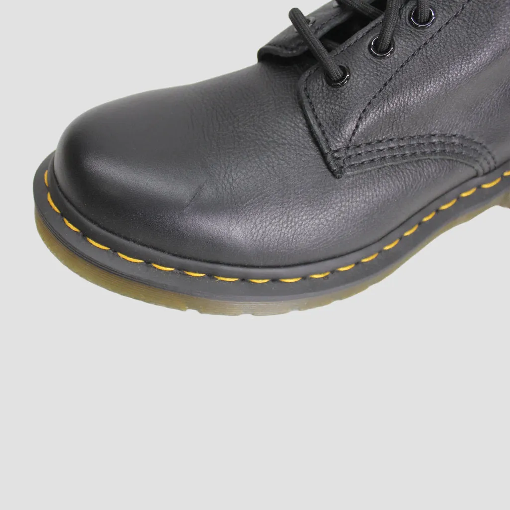 Dr. Martens Pascal 8 Eyelet Virginia Black Womens Boots - UK 9