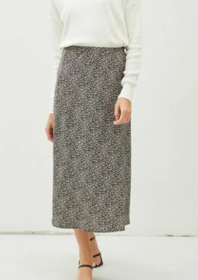 FINAL SALE - Floral Midi Skirt - 2 Colors!