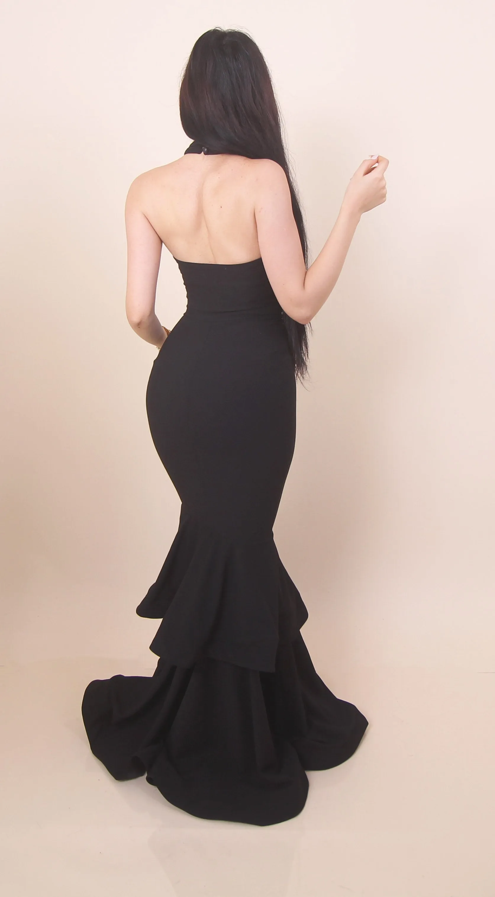 'GRACE' Black Gown