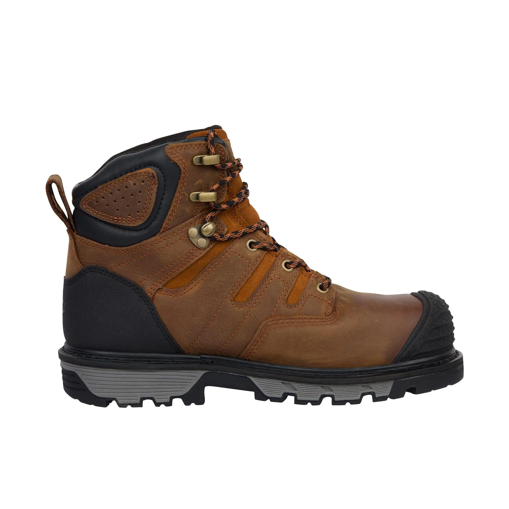 Keen Utility Camden 6 Inch Carbon Toe Brown Black