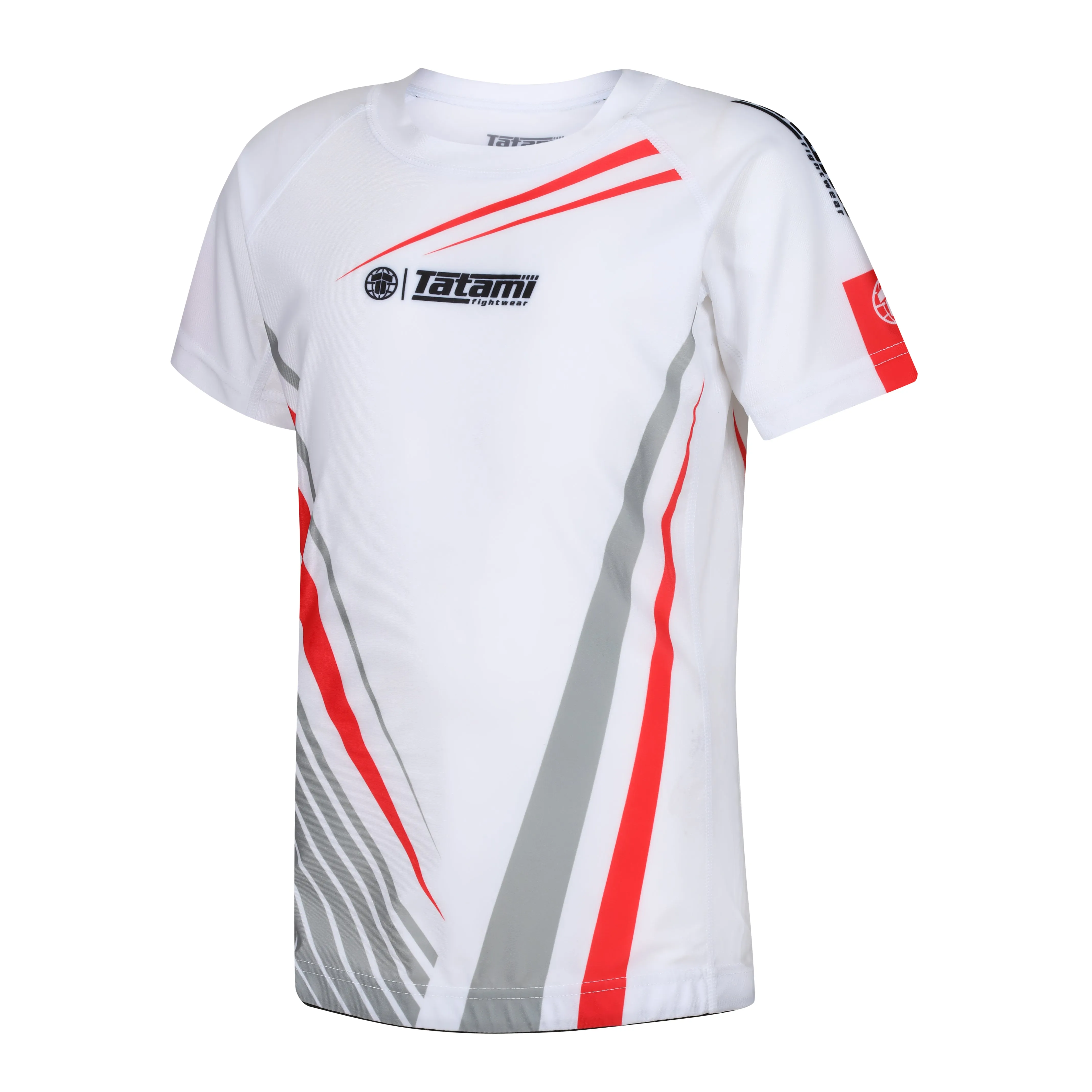 Kids Champion Rash Guard - White