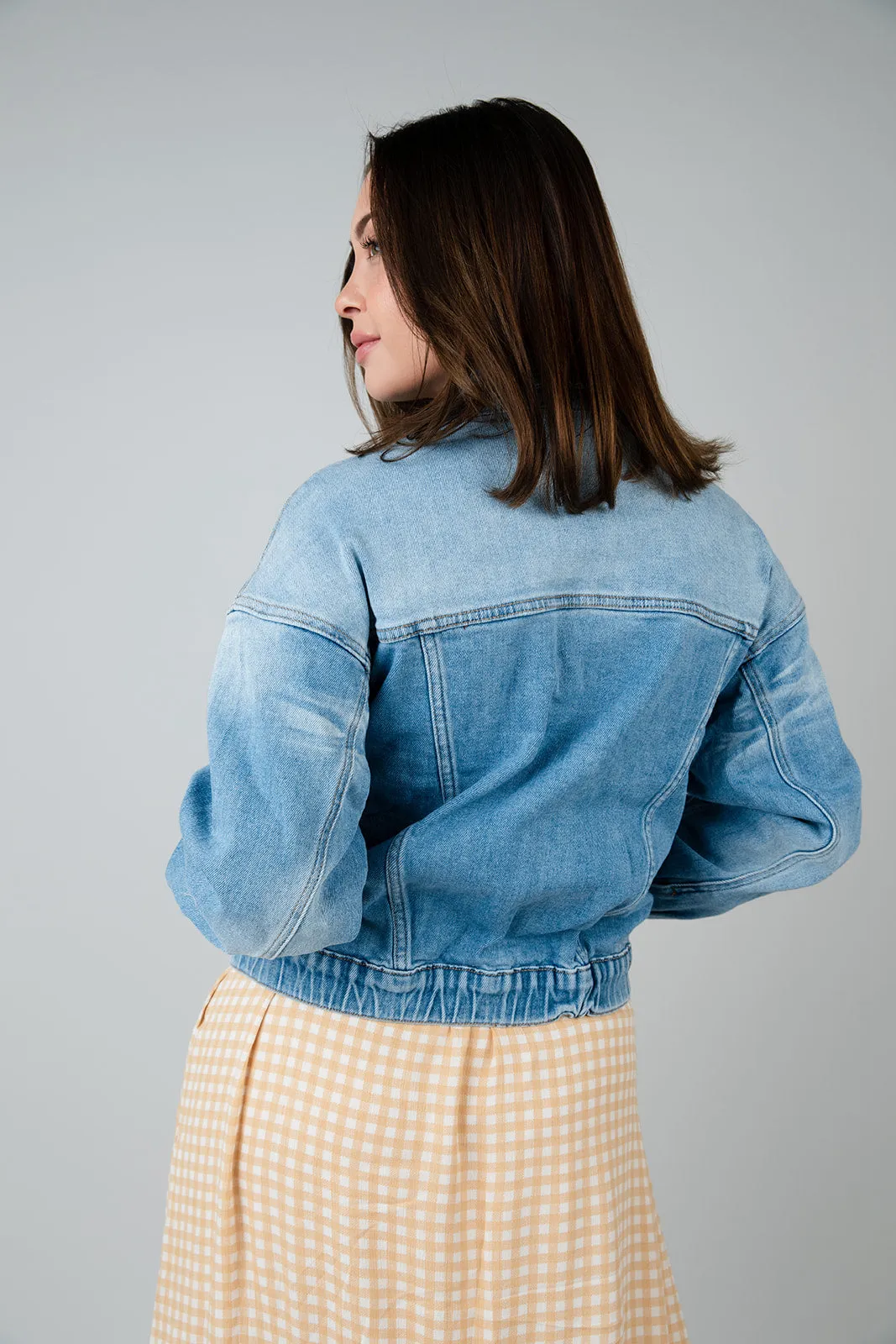 Laurence Denim Jacket-FINAL SALE