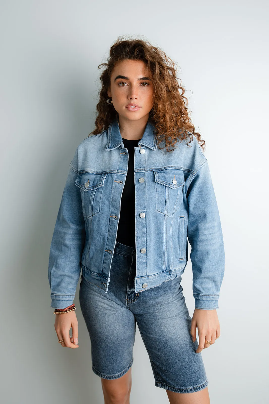 Laurence Denim Jacket-FINAL SALE