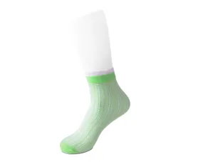 Lime Mesh Sock