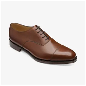 Loake Aldwych Mahogany Calf Oxford Rubber Sole G Fit*