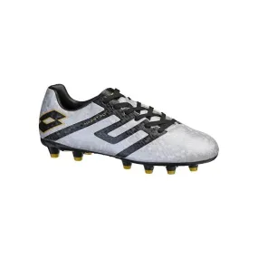 Lotto Maestro 705 FG Jnr Football Boots (Grey/Black/Gold)