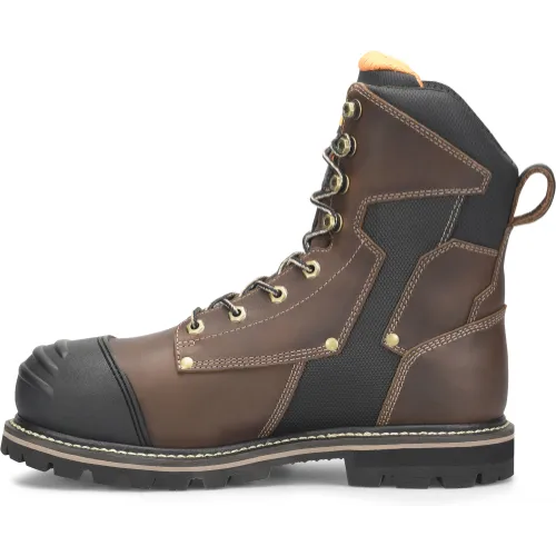 Matterhorn Men's Ibeam 8" WP Comp Toe Metguard Work Boot -Brown- MT2548