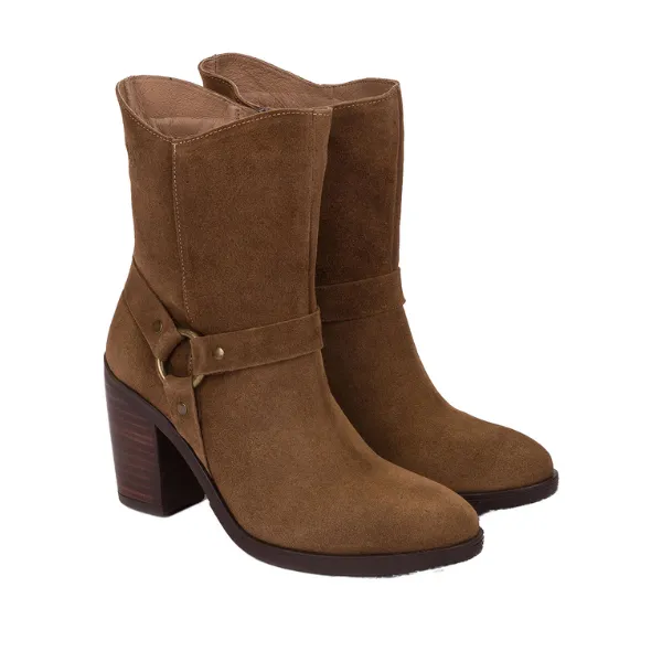 Nassima Women's Tours 008 Brown Suede