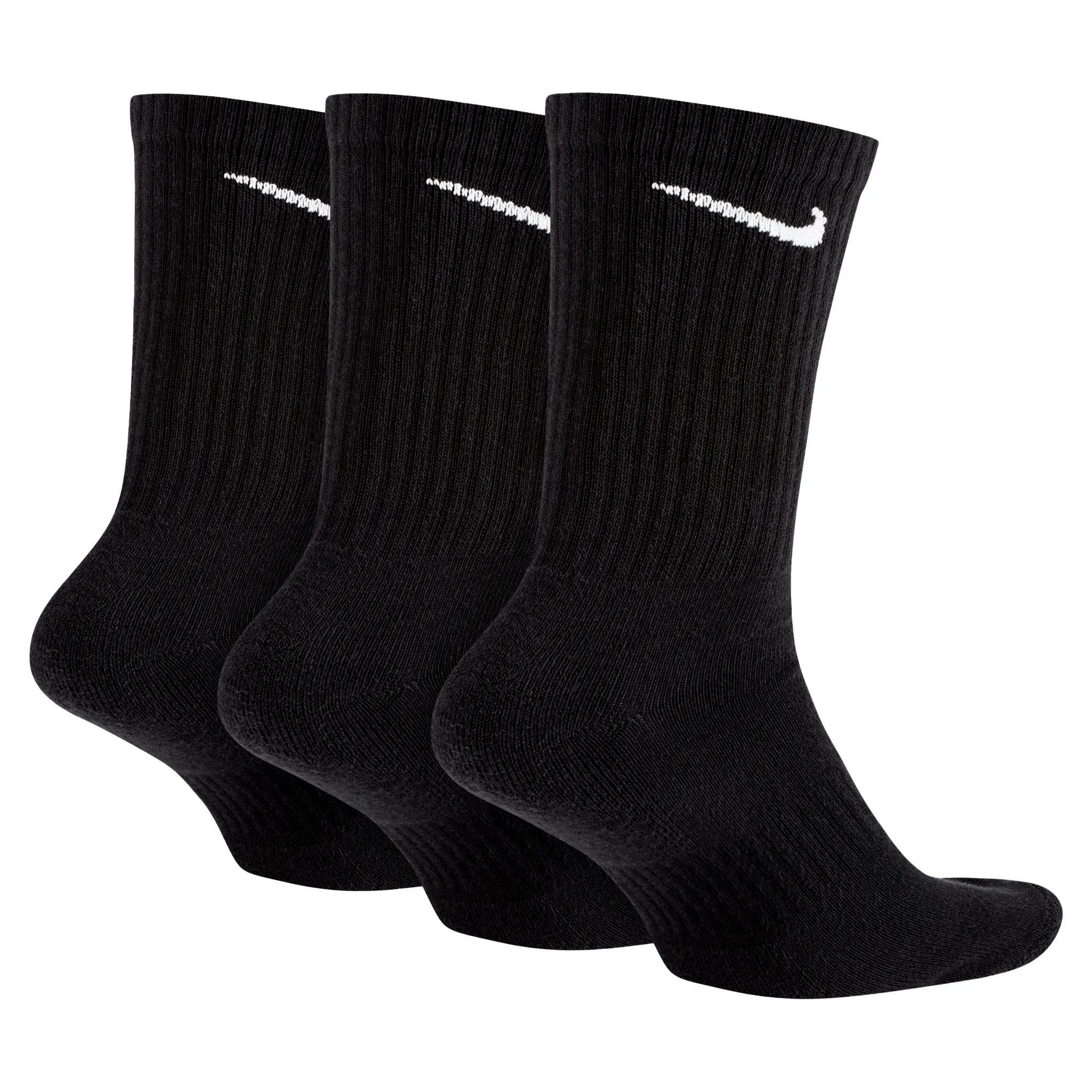 Nike Everyday Cushioned Crew 3 Pack Black SX7664-010