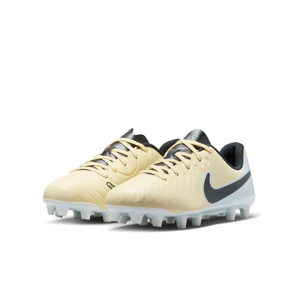 Nike Tiempo Legend 10 Club FG Jnr Football Boots (Lemonade/Black)