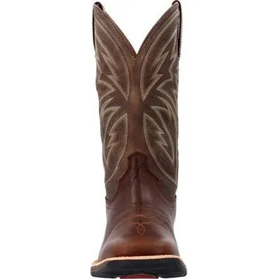 Rocky Men's Tall Oaks 12 ST Slip Resist Western Work Boot -Bone- RKW0405