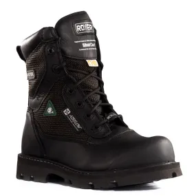 Royer Men's Black 8 Nylon Composite Toe Safety Boots 10-8600