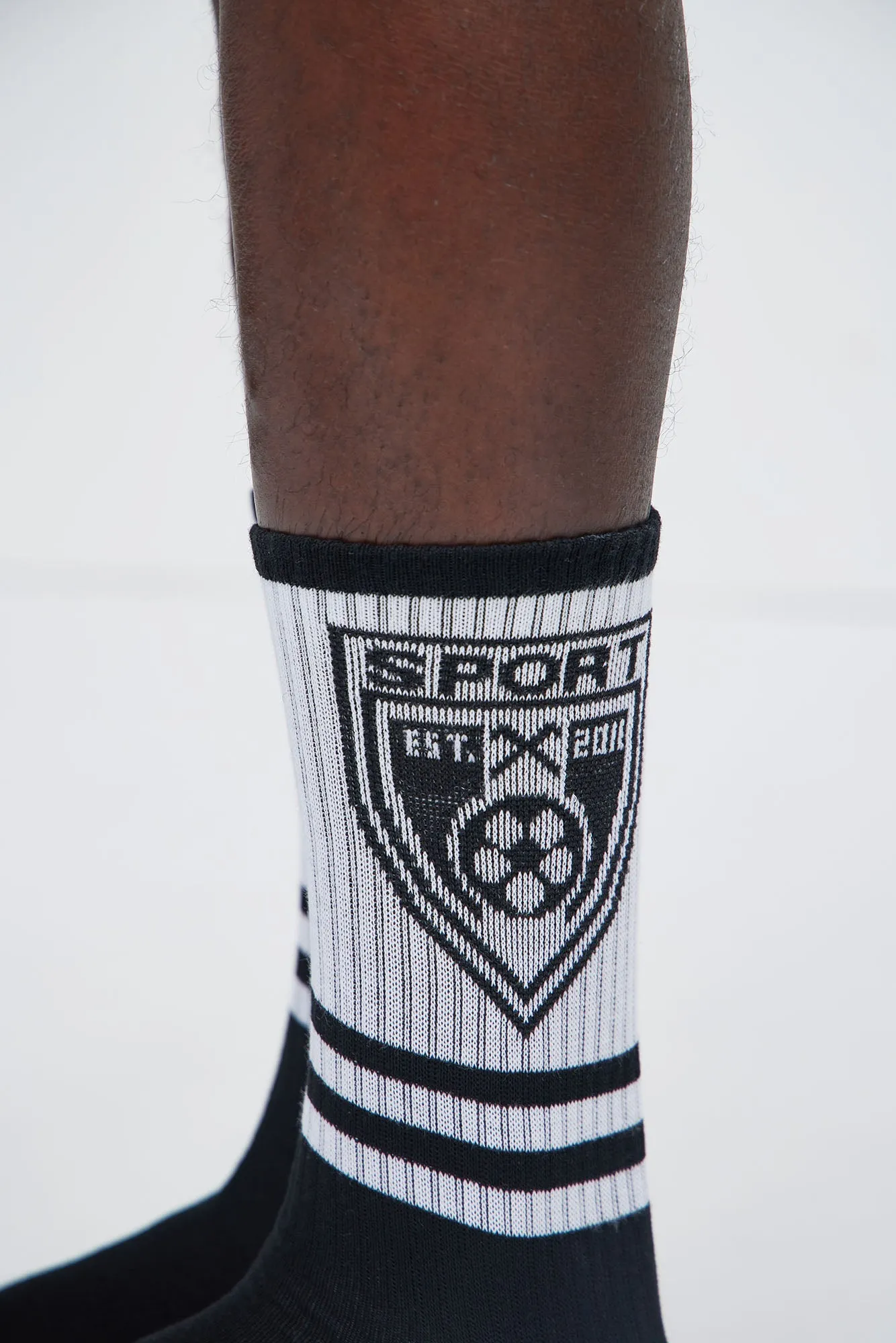 Sport Star Socks 2 Pack - Black/combo