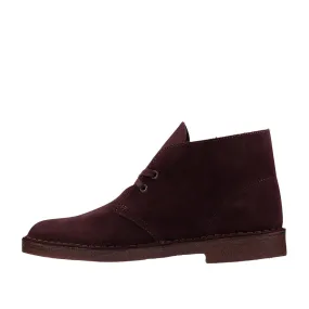 Stivaletti Clarks Desert Boot Borgogna