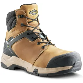 Terra Men's Carbine 6 Comp Toe WP Safety  Work Boot -Wheat- 8395WT