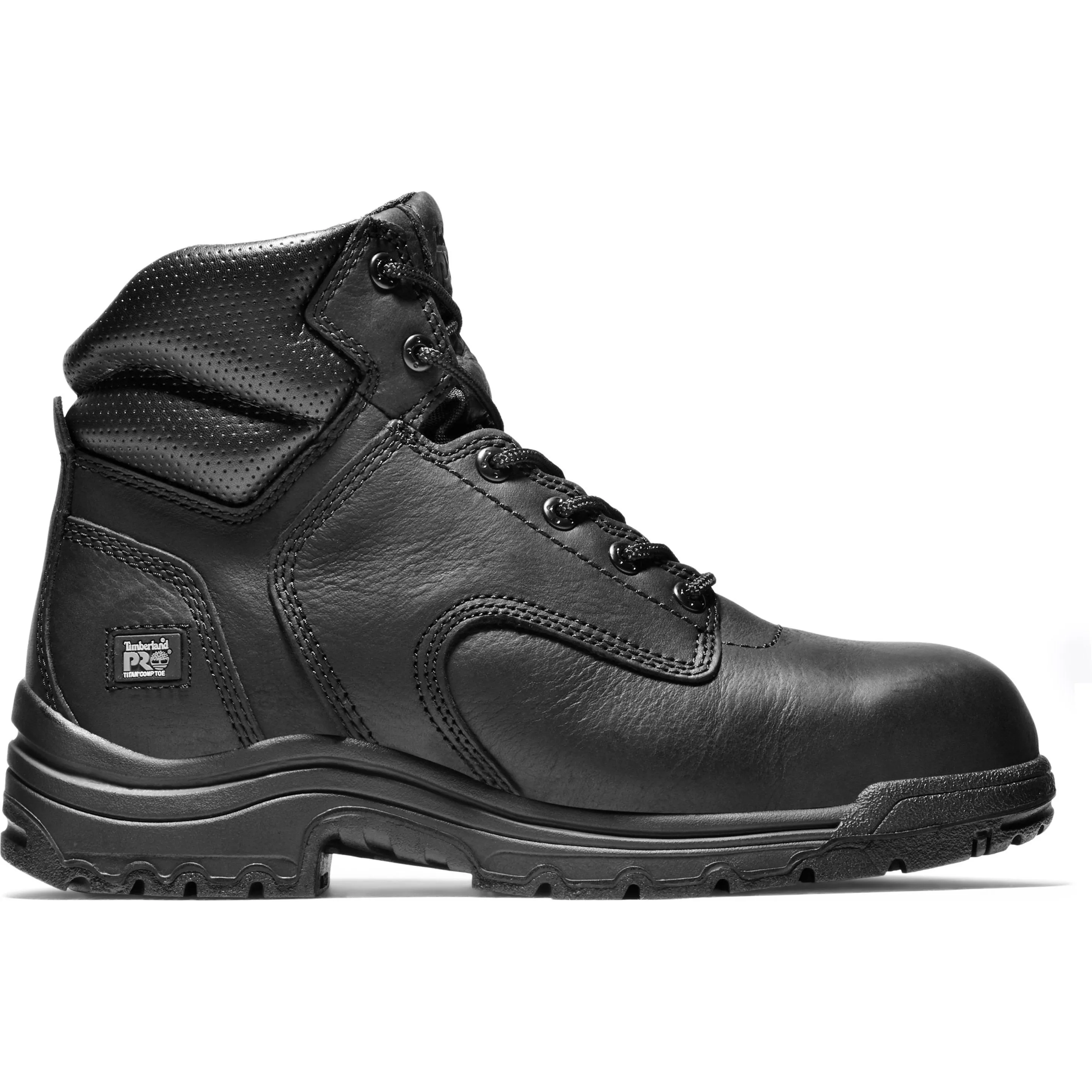 Timberland PRO Men's TiTAN 6" Comp Toe Work Boot - Black - TB150507001