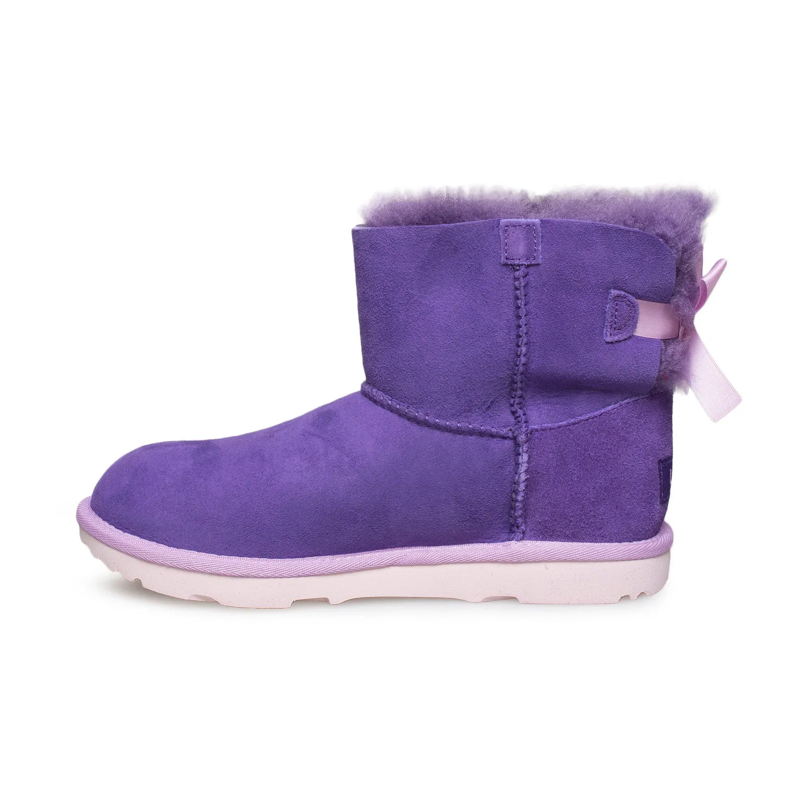 UGG Mini Bailey Bow II Violet Bloom Boots - Youth