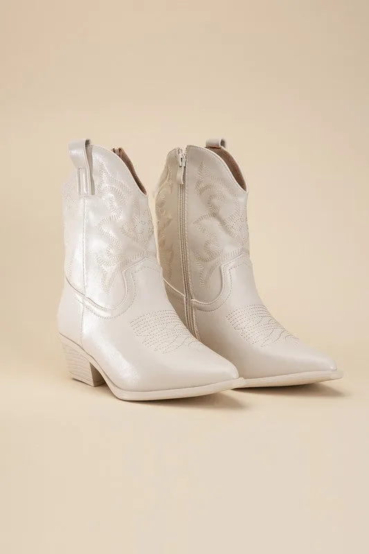 WILLOW WESTERN BOOTIES [ONLINE EXCLUSIVE]