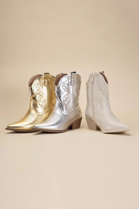 WILLOW WESTERN BOOTIES [ONLINE EXCLUSIVE]