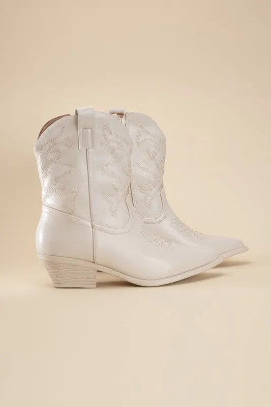 WILLOW WESTERN BOOTIES [ONLINE EXCLUSIVE]