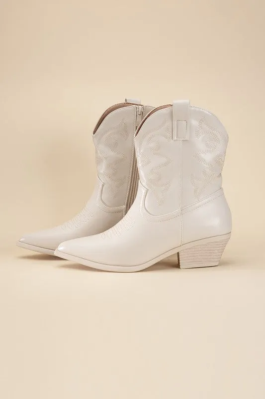 WILLOW WESTERN BOOTIES [ONLINE EXCLUSIVE]