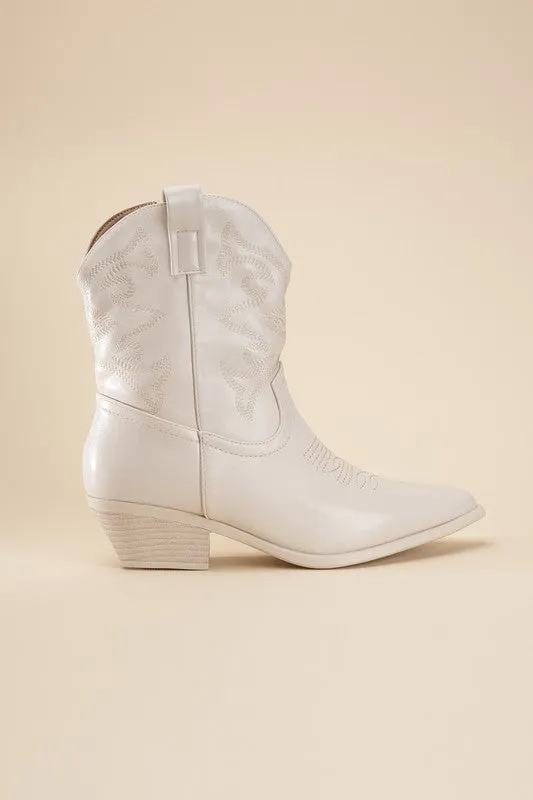 WILLOW WESTERN BOOTIES [ONLINE EXCLUSIVE]