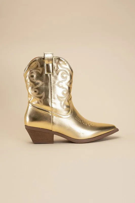 WILLOW WESTERN BOOTIES [ONLINE EXCLUSIVE]