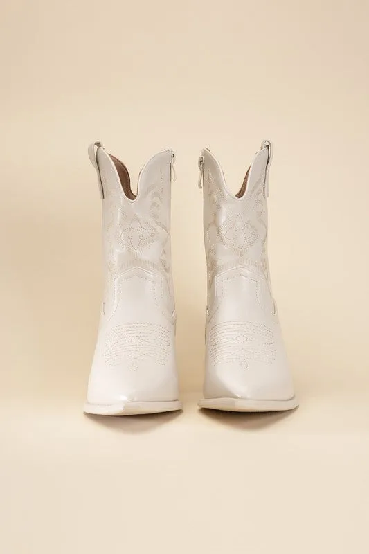 WILLOW WESTERN BOOTIES [ONLINE EXCLUSIVE]