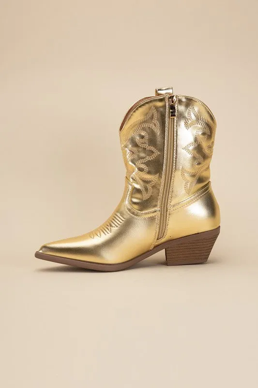 WILLOW WESTERN BOOTIES [ONLINE EXCLUSIVE]