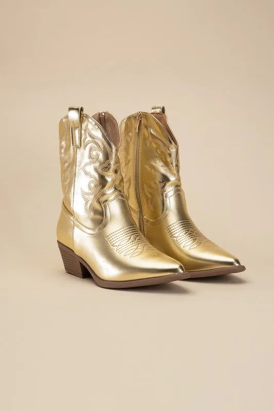 WILLOW WESTERN BOOTIES [ONLINE EXCLUSIVE]