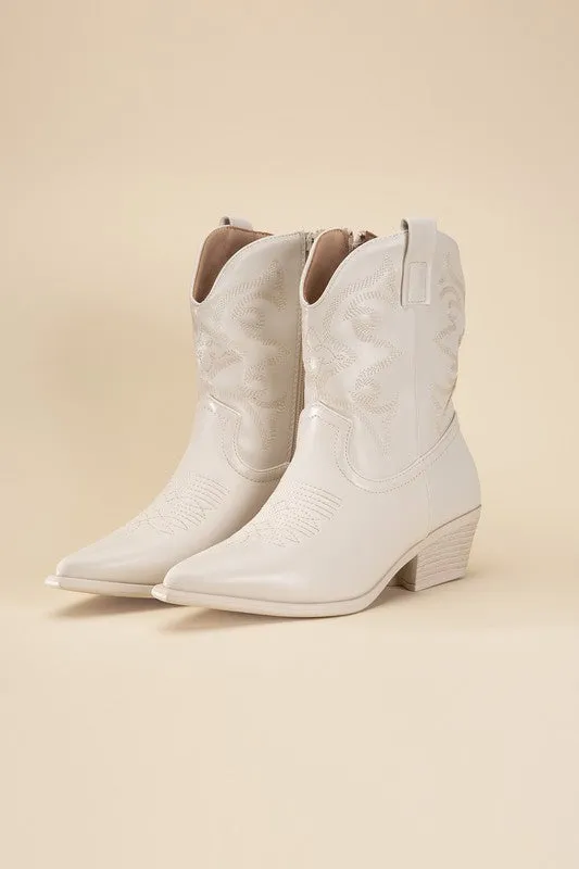 WILLOW WESTERN BOOTIES [ONLINE EXCLUSIVE]