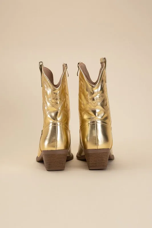 WILLOW WESTERN BOOTIES [ONLINE EXCLUSIVE]