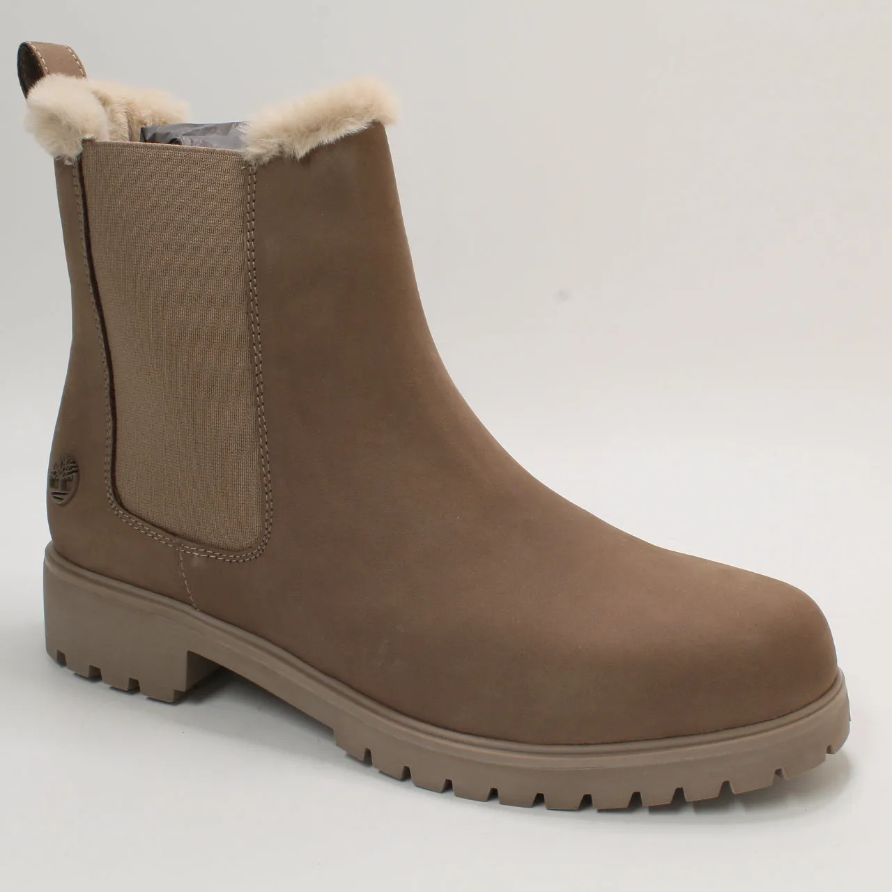 Womens Timberland Lyonsdale Chelsea Boot Taupe Grey