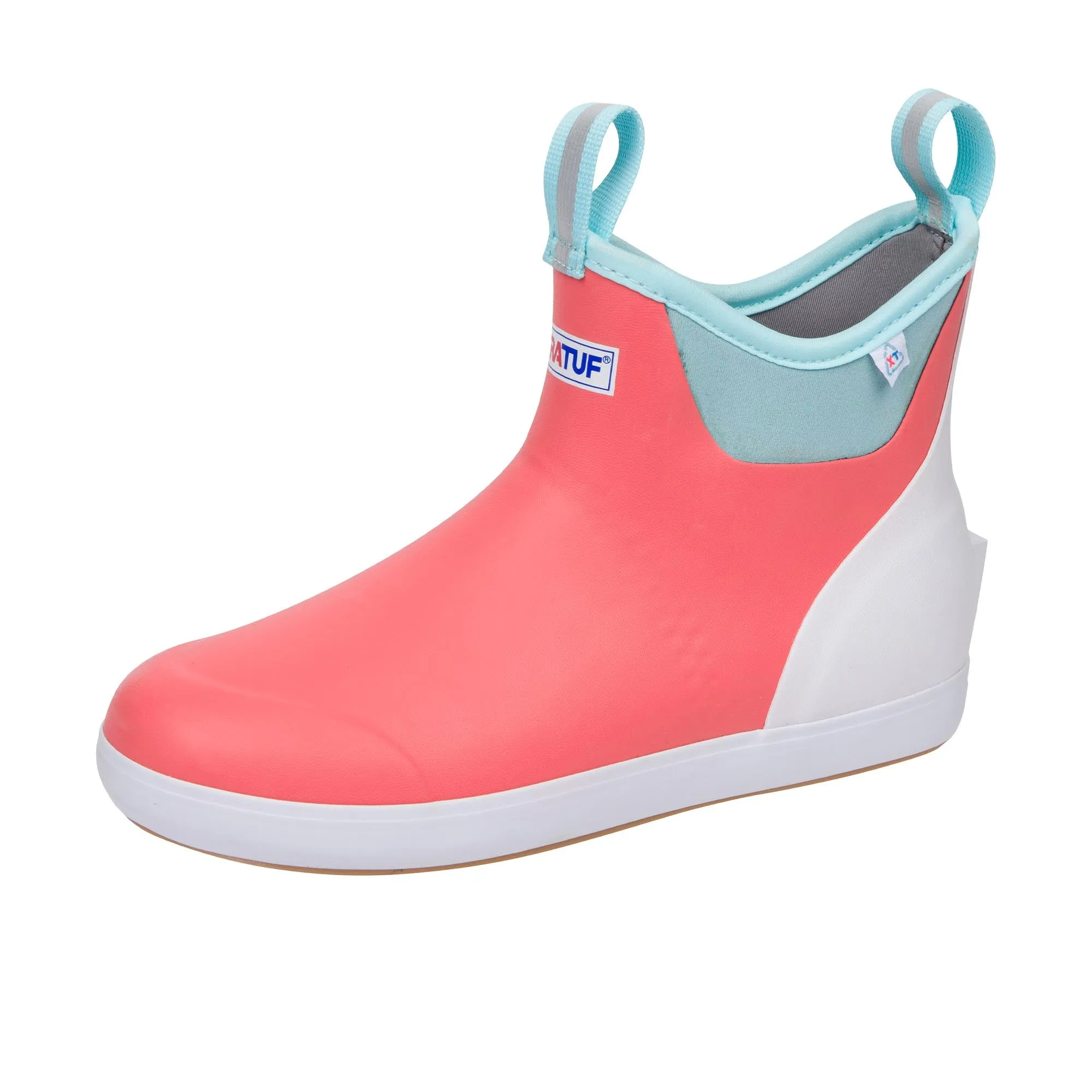 Xtratuf Womens Ankle Deck Boot Eco Coral